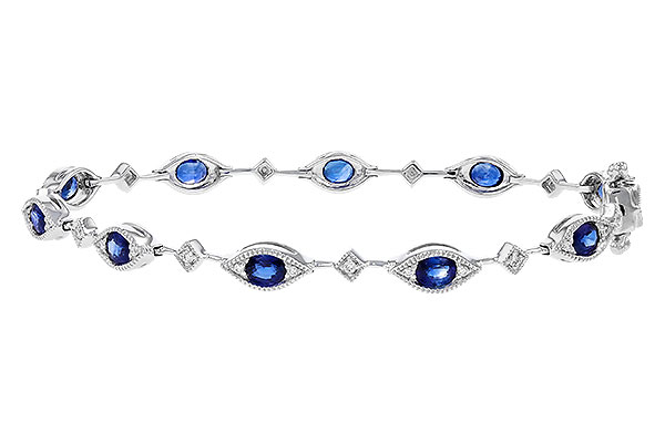 B275-01441: BRACELET 2.31 SAPPHIRE 2.50 TGW (7")
