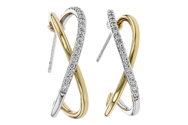 B275-02350: EARRINGS .50 TW