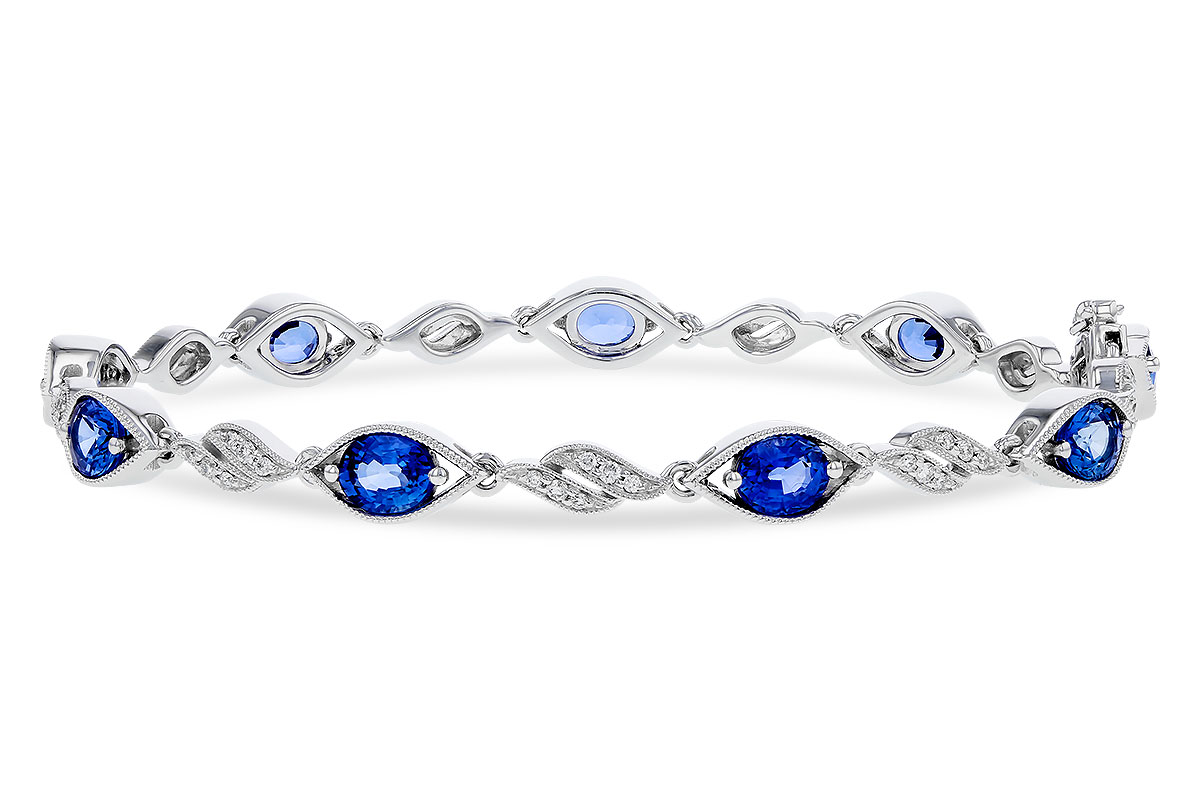 B275-02359: BRACELET 4.02 SAPPHIRE 4.26 TGW (7")