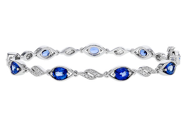 B275-02359: BRACELET 4.02 SAPPHIRE 4.26 TGW (7")