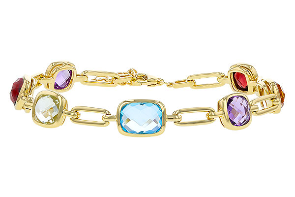 B275-04141: BRACELET 8.87 TW SEMI-PREC (GT,CIT,AMY,G.AMY,BT)