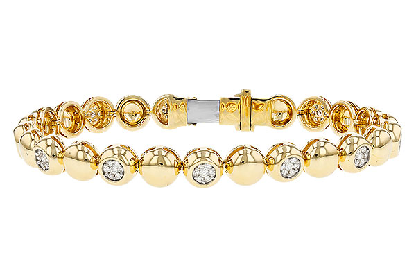 B275-05078: BRACELET .64 TW (7")