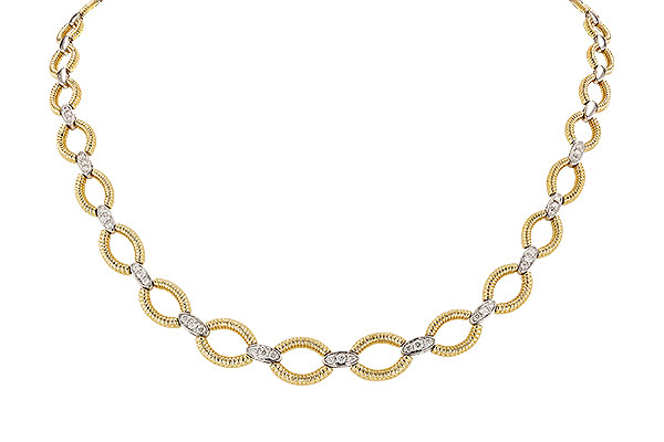 B275-05941: NECKLACE .75 TW (17")