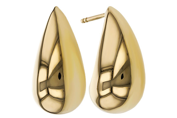 B275-05950: GOLD EARRINGS (20MM)