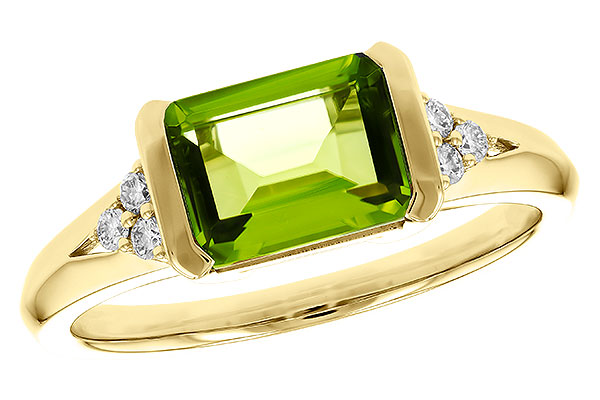 B275-06850: LDS RG 1.52 PERIDOT 1.61 TGW (8X6MM PER)