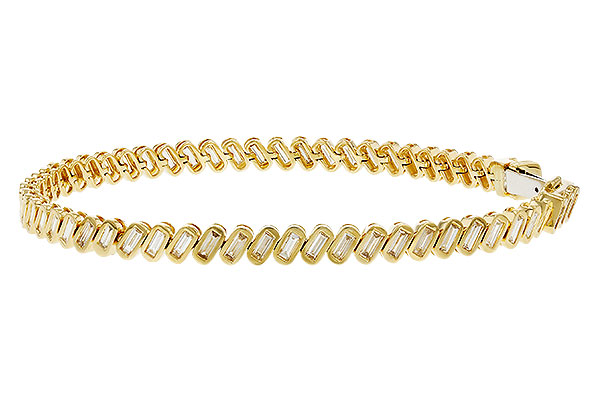 B275-06878: BRACELET 2.05 TW BAGUETTE (7")