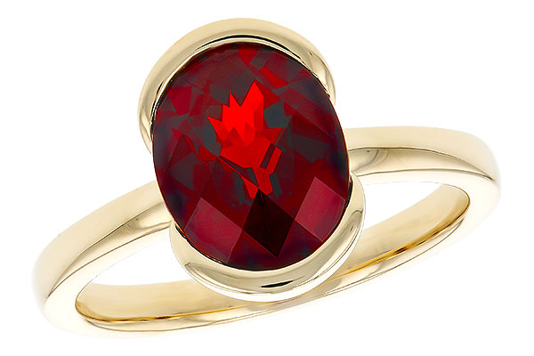 B275-91396: LDS RG 2.95 GARNET (10X8MM)