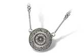 C005-98714: NECKLACE .45 BR .62 TW