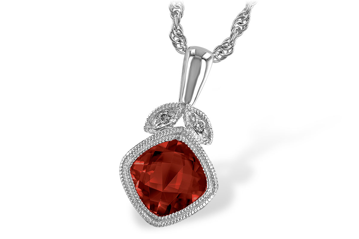 C184-16868: NECK 1.09 GARNET 1.10 TGW