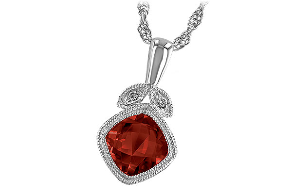C184-16868: NECK 1.09 GARNET 1.10 TGW