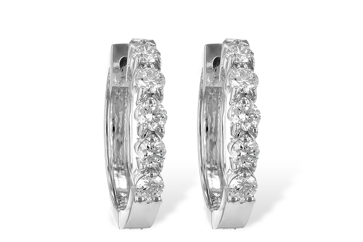 C185-94105: EARRINGS .50 TW