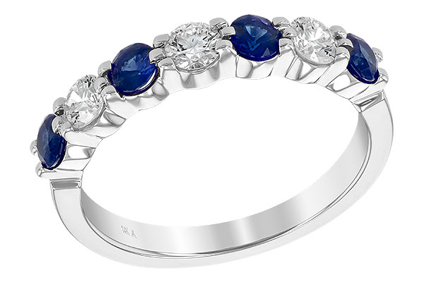 C185-94123: LDS WED RG .61 TW SAPP 1.00 TGW