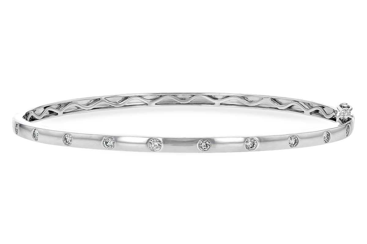 C189-59587: BANGLE BRACELET .40 TW