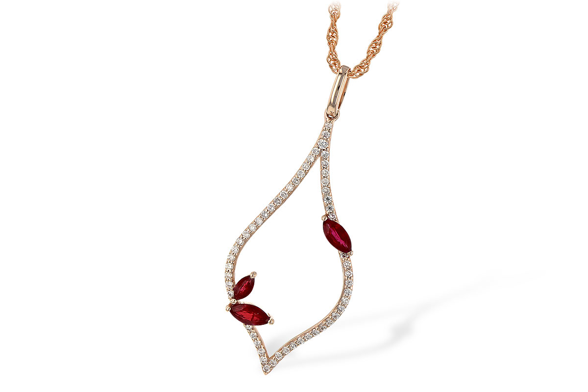 C190-45959: NECK .36 RUBY .56 TGW