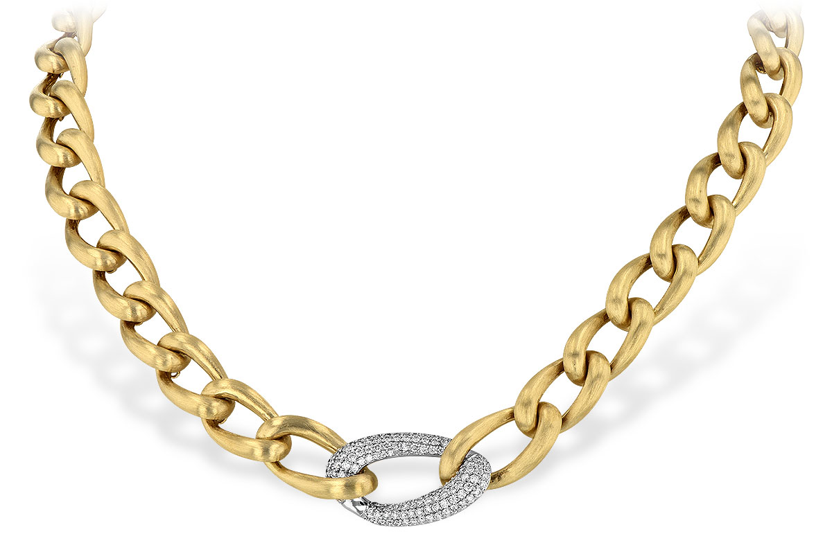 C190-46841: NECKLACE 1.22 TW (16.5")