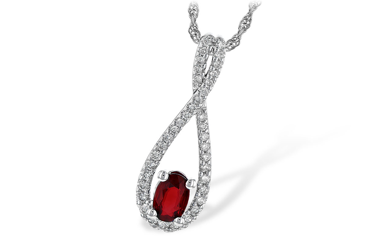 C190-47759: NECK .50 RUBY .74 TGW