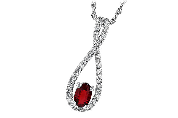 C190-47759: NECK .50 RUBY .74 TGW