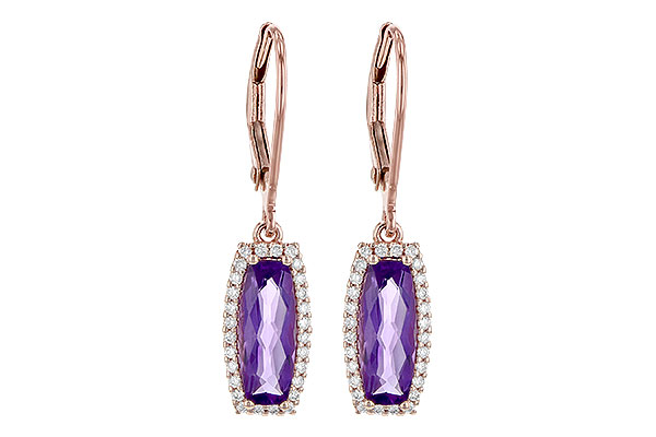 C190-51396: EARR 1.60 AMETHYST 1.78 TGW