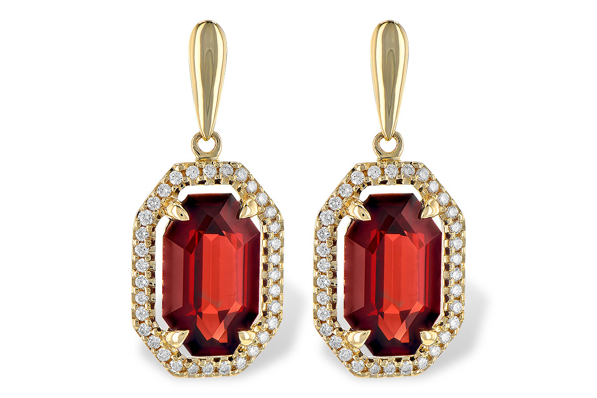 C190-51423: EARR 3.30 TW GARNET 3.49 TGW