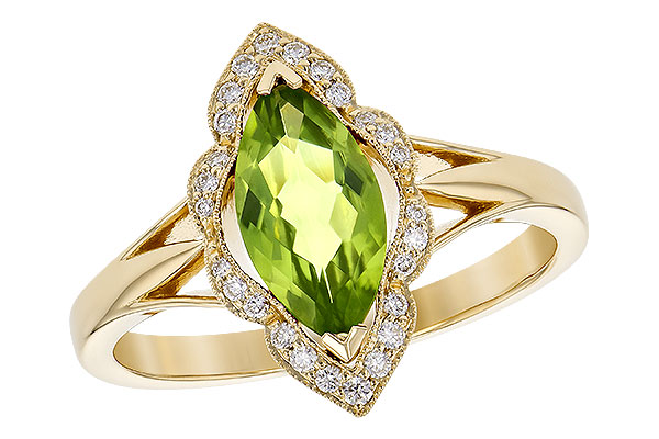C190-51432: LDS RG .94 PERIDOT 1.05 TGW