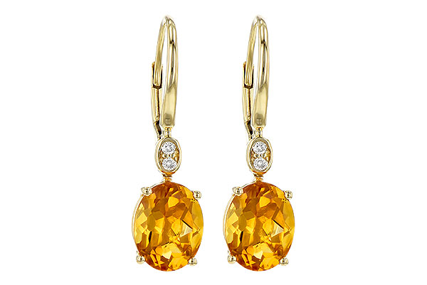 C190-54096: EARR 3.20 TW CITRINE 3.25 TGW (9x7MM CIT)