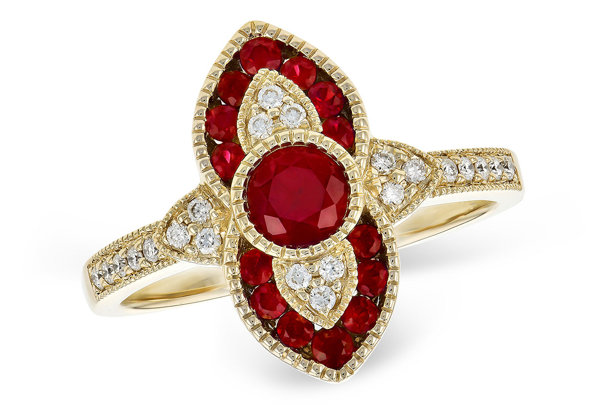 C273-21441: LDS RG .63 TW RUBY .75 TGW