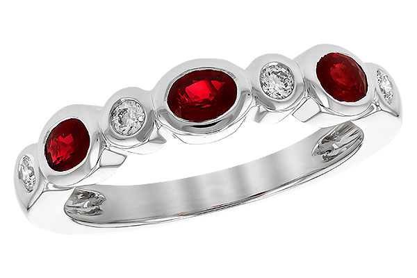 C273-21450: LDS WED RG .55 RUBY .68 TGW
