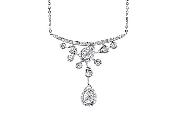 C273-22287: NECKLACE .65 TW