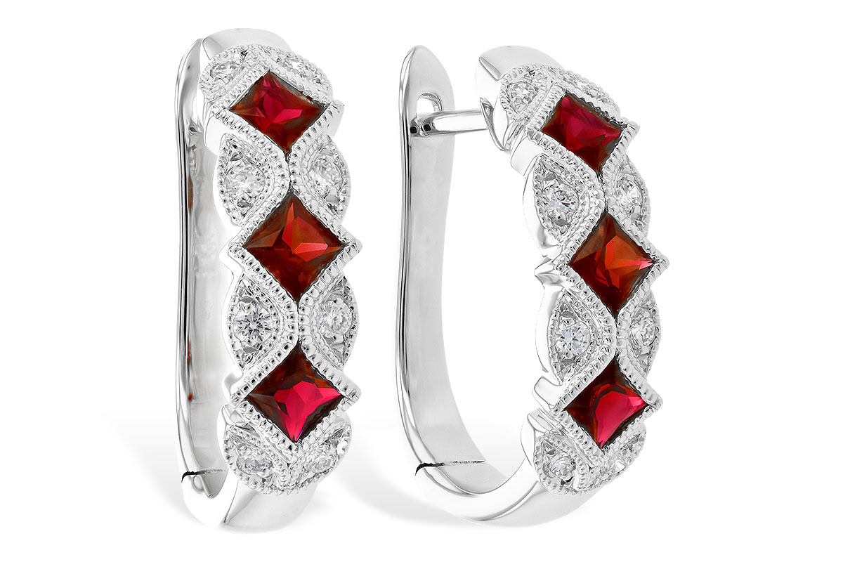 C273-24150: EARR .75 RUBY .87 TGW