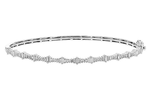 C273-25068: BANGLE .60 BAGUETTE TW