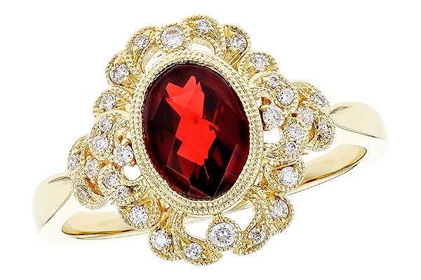 C274-11423: LDS RG 1.40 GARNET 1.56 TGW (8x6MM GAR)