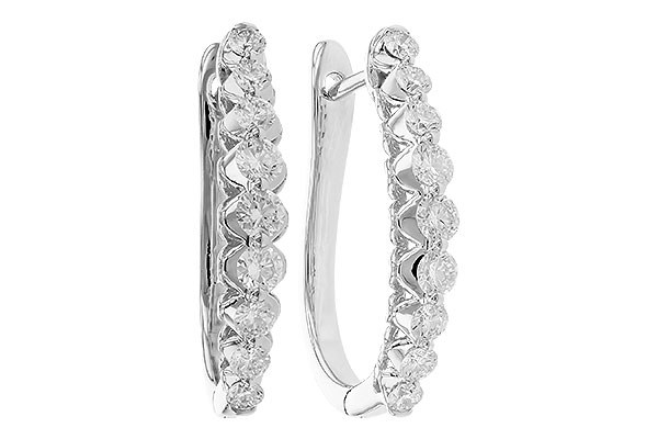 C274-12296: EARRINGS 1.00 TW