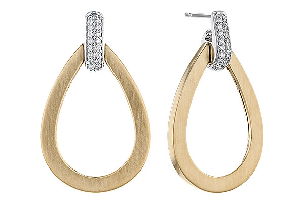 C274-12341: EARRINGS .25 TW