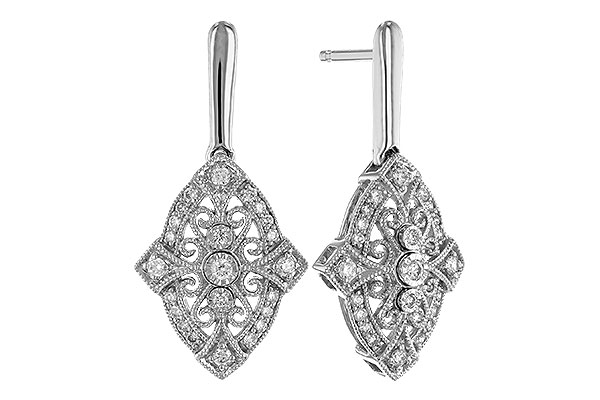 C274-15041: EARRINGS .25 TW