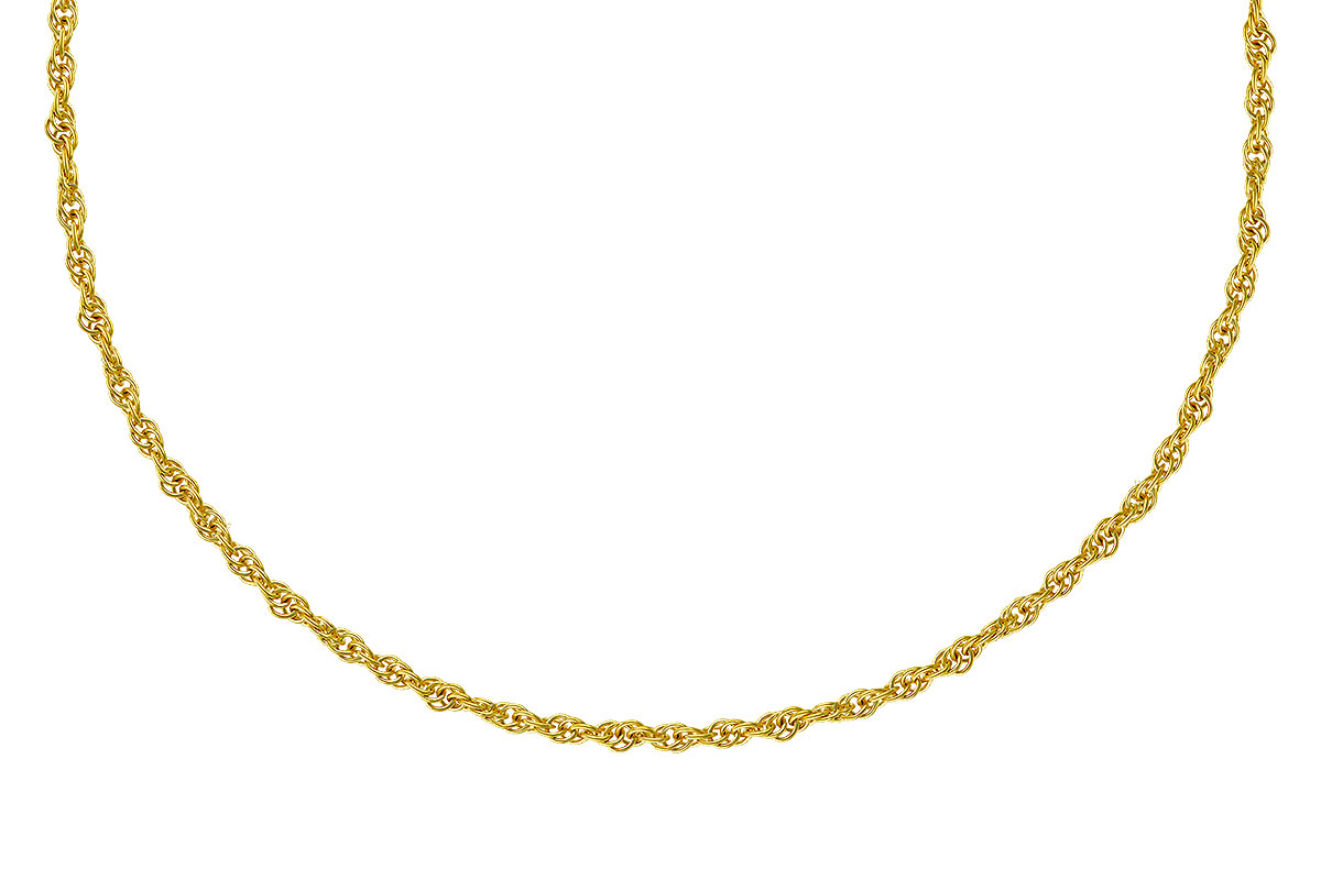 C274-15059: ROPE CHAIN (18IN, 1.5MM, 14KT, LOBSTER CLASP)