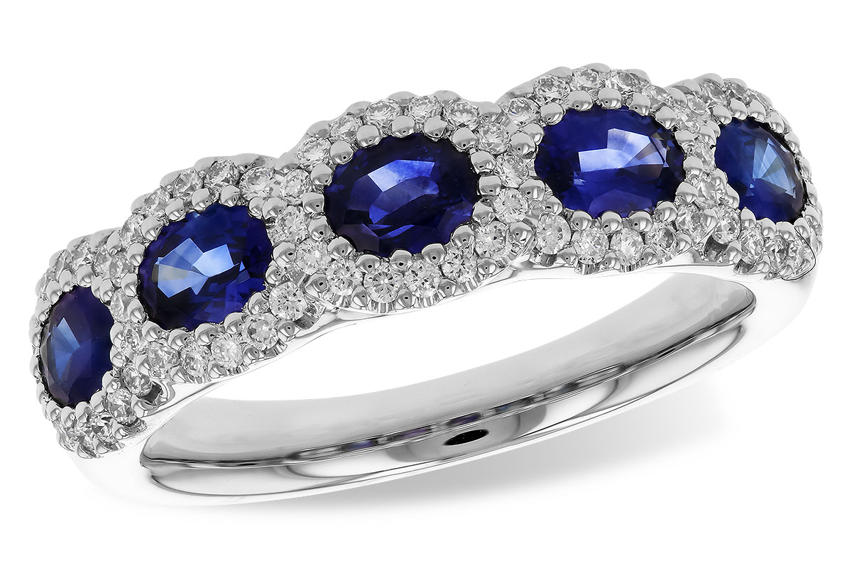 C274-16859: LDS WED RG 1.42 SAPPHIRE 1.75 TGW