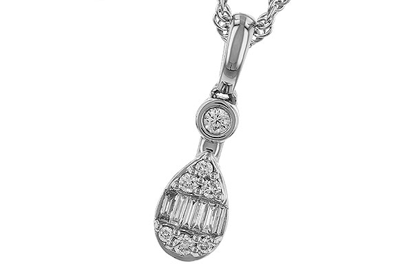 C275-01368: NECKLACE .05 BAG .14 TW