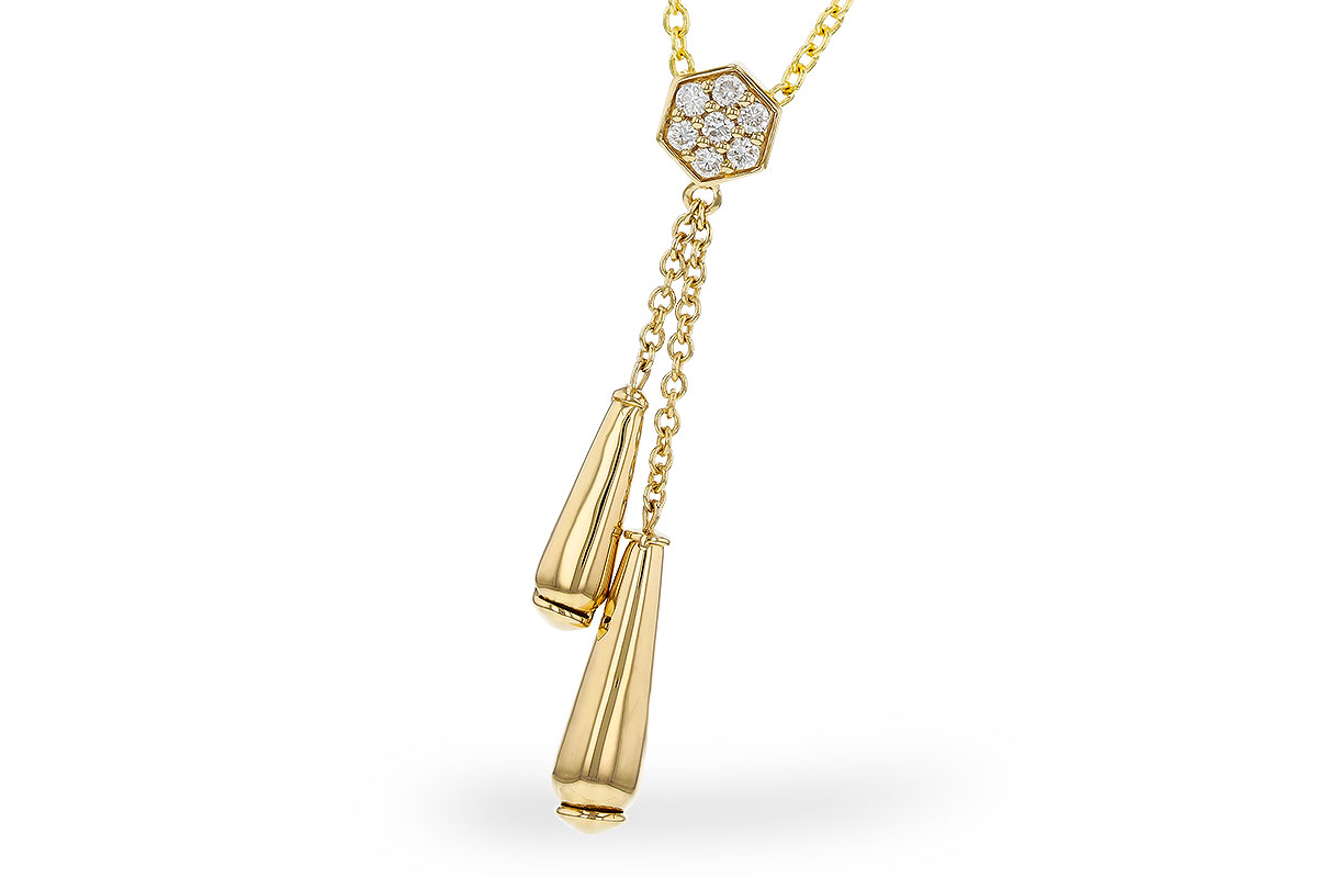 C275-01414: NECKLACE .11 TW
