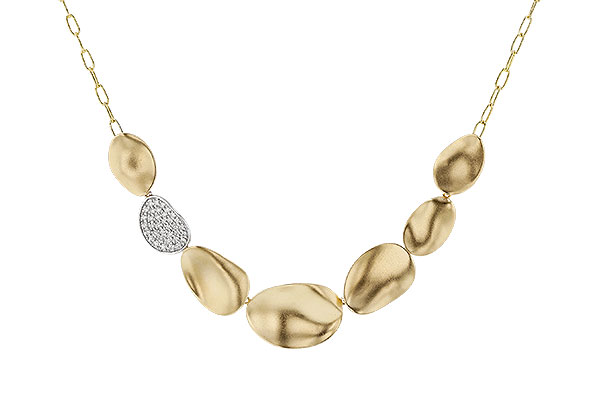 C275-01441: NECKLACE .38 TW (18")