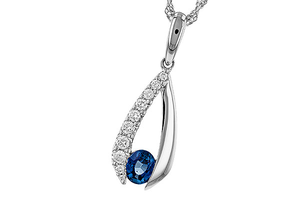 C275-05914: NECKLACE .38 SAPP .54 TGW (5x4 SAPP)