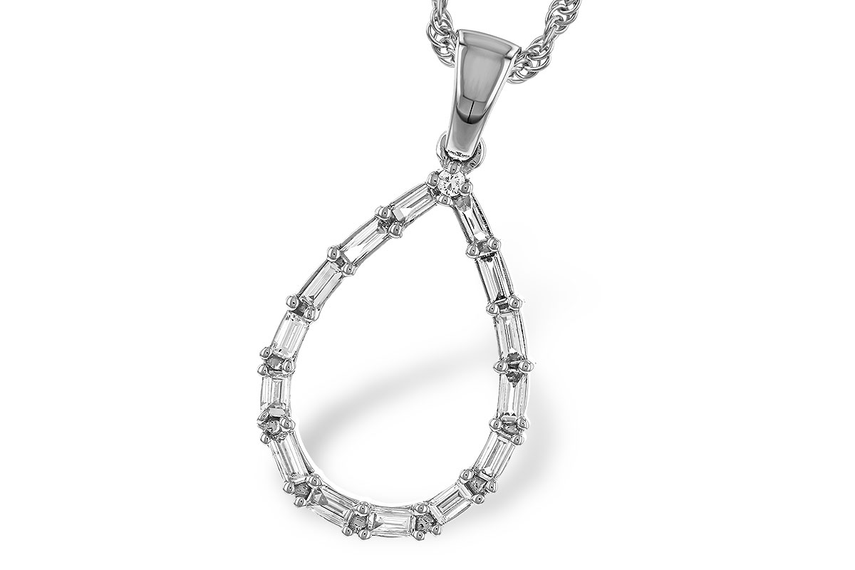 C275-05932: NECKLACE .27 BAG .28 TW