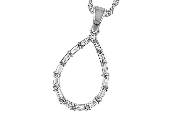 C275-05932: NECKLACE .27 BAG .28 TW