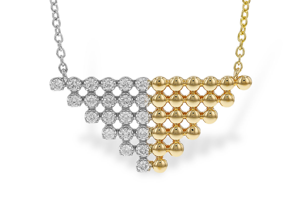 C275-05996: NECKLACE .37 TW (18")