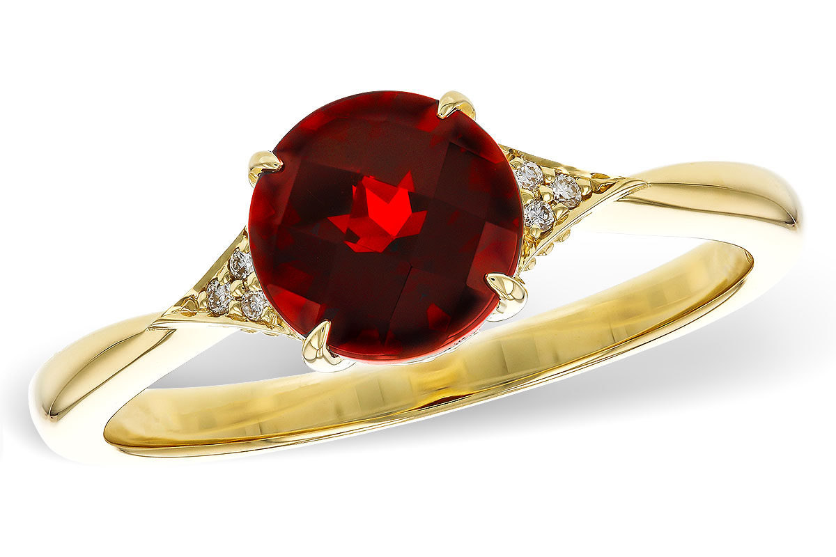 C275-06841: LDS RG 1.46 GARNET 1.48 TGW (7MM RD)