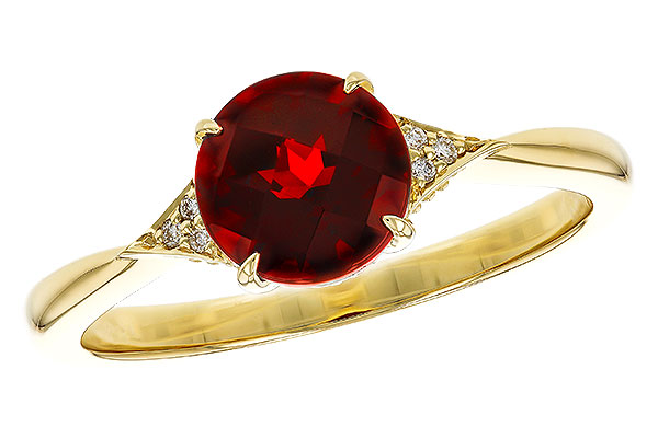 C275-06841: LDS RG 1.46 GARNET 1.48 TGW (7MM RD)