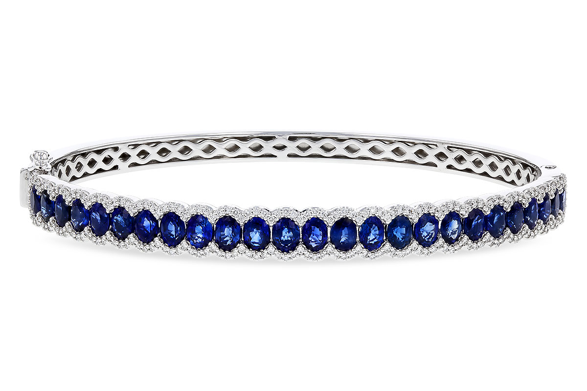 C275-07741: BANGLE 5.09 TW SAPPHIRE 5.65 TGW
