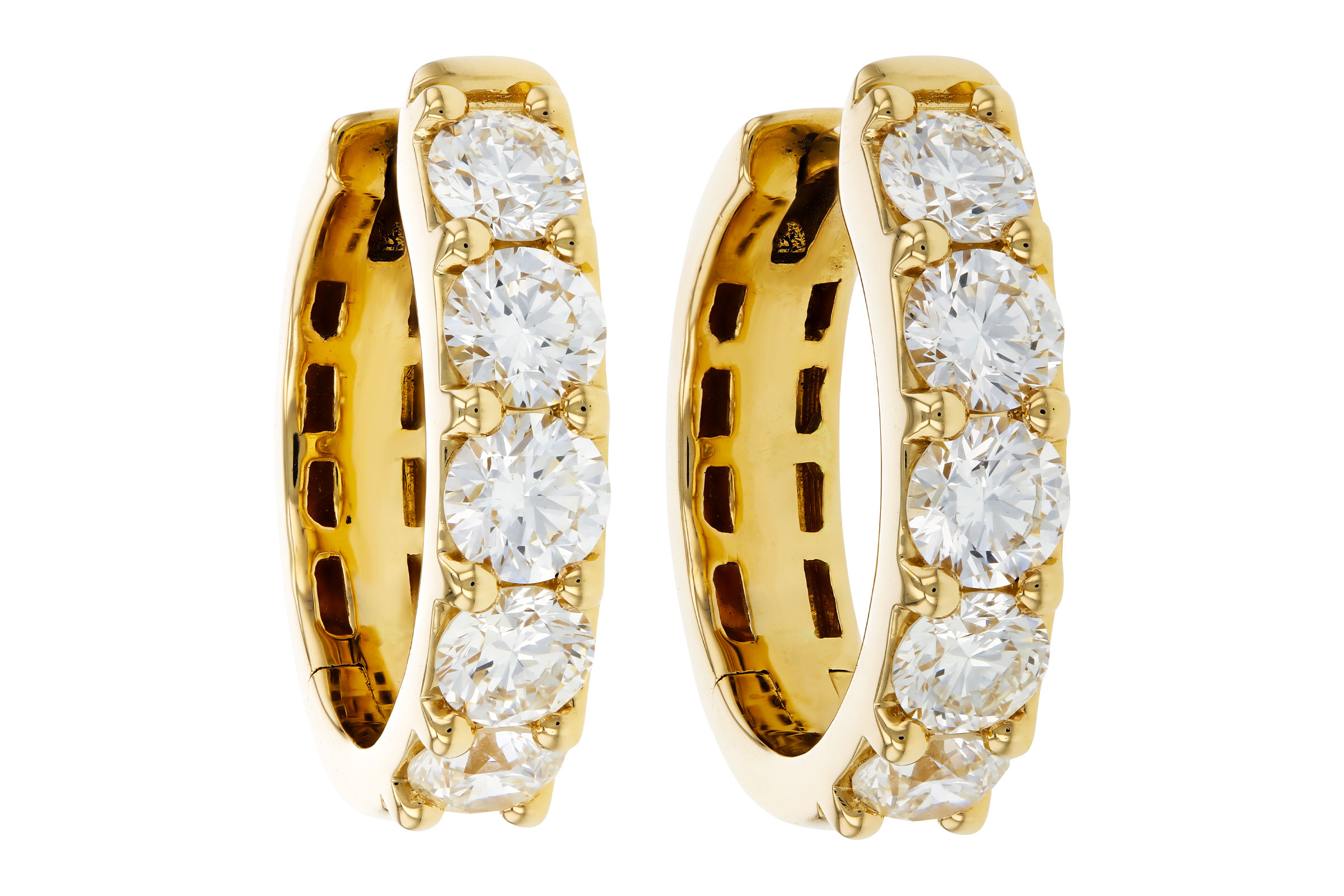 C275-92332: EARRINGS 2.00 TW