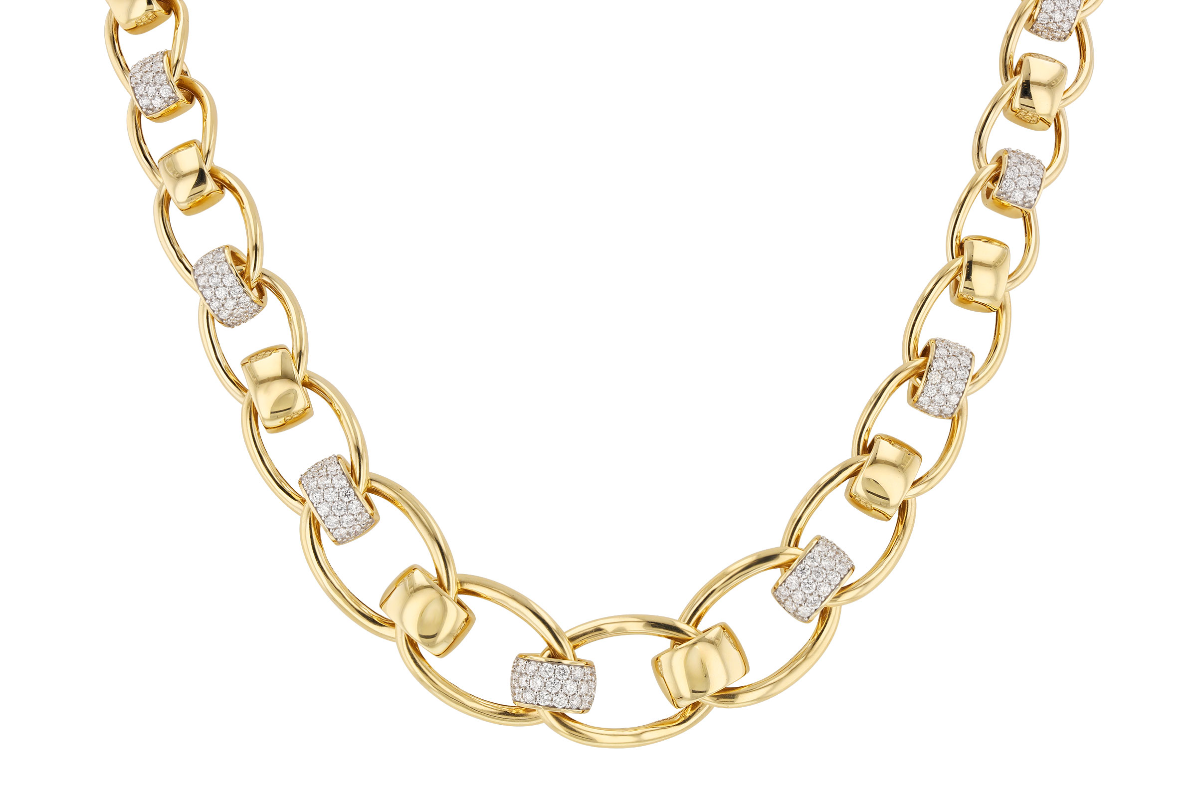 C275-93259: NECKLACE 2.00 TW (17")