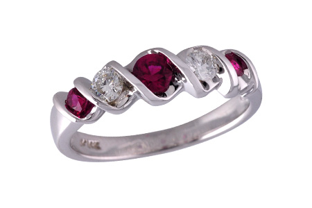 D093-19577: LDS WED RG .34 RUBY .58 TGW