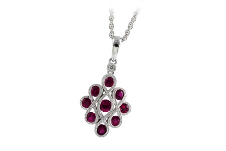 D186-84159: NECK .85 RUBY .87 TGW